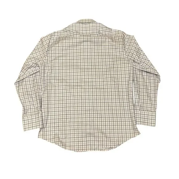 Twillory Safe Cotton Shirt Men's 16 32/33 Blue Tailored Fit Dress Business - Picture 3 of 8